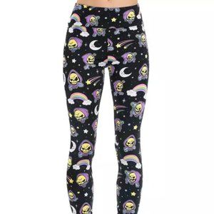 Killstar MOTU Skeletor Not Cute Leggings XXL NWT